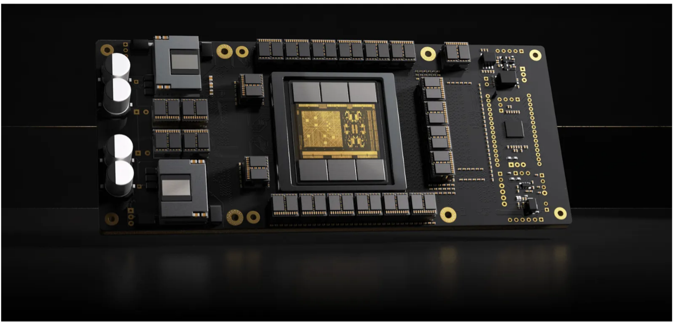 Etched Sohu Transformer ASIC 渲染图