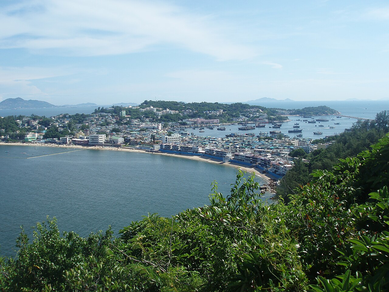 长洲岛全景