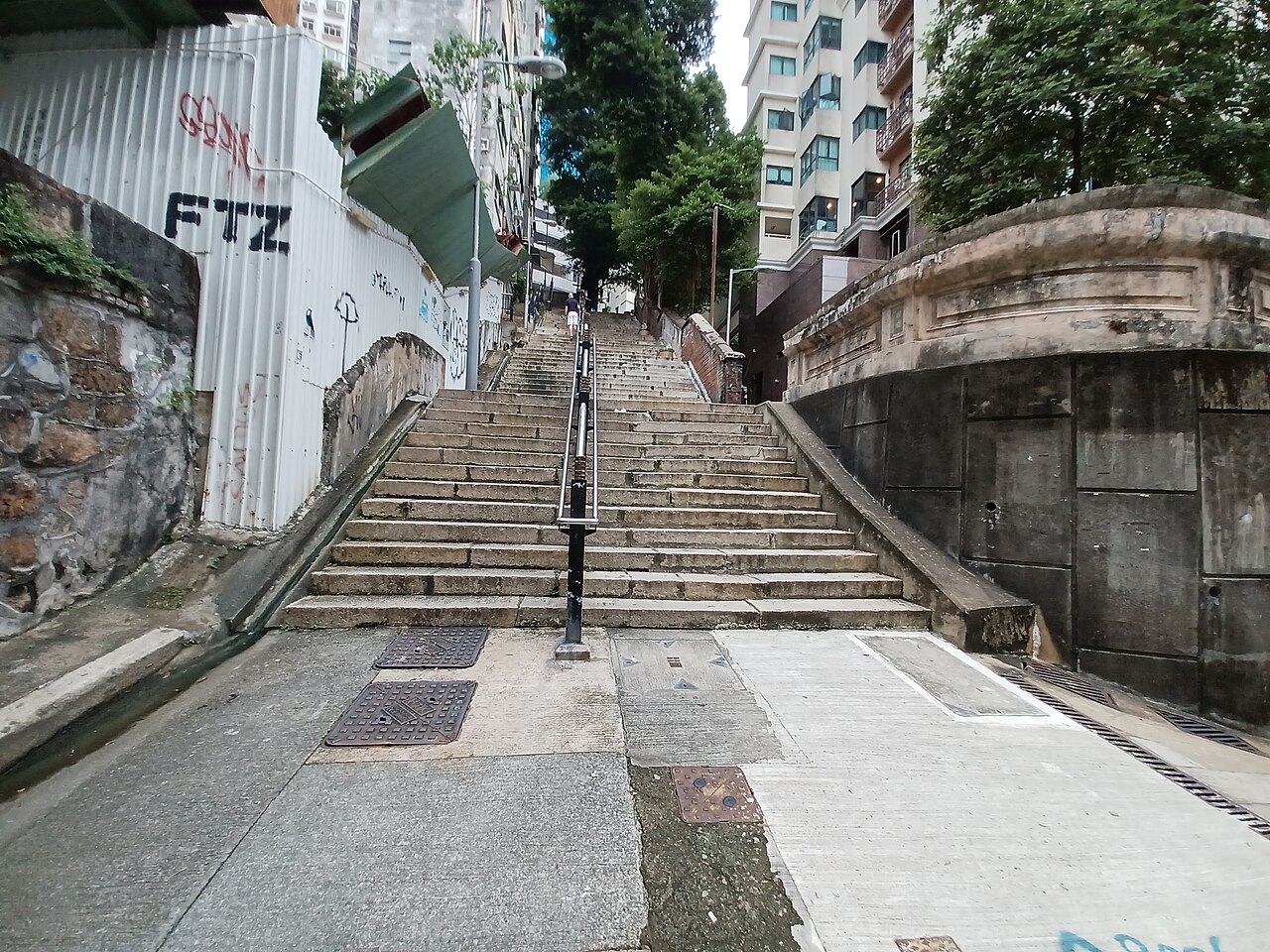 楼梯街中段石阶，2021