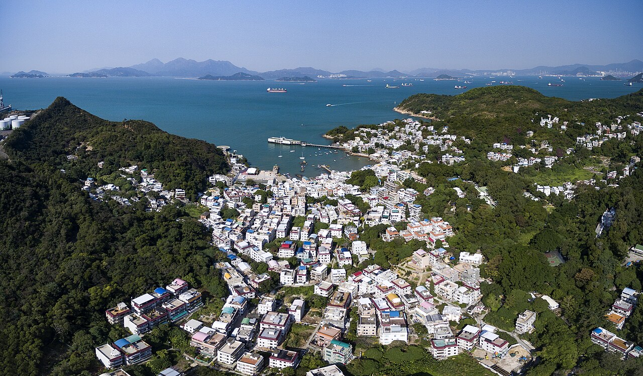 榕树湾上空航拍