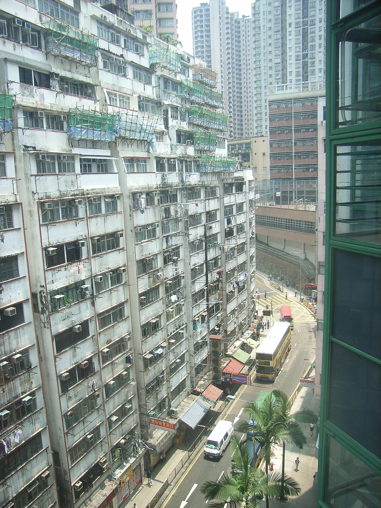 石塘咀旧式高楼街景