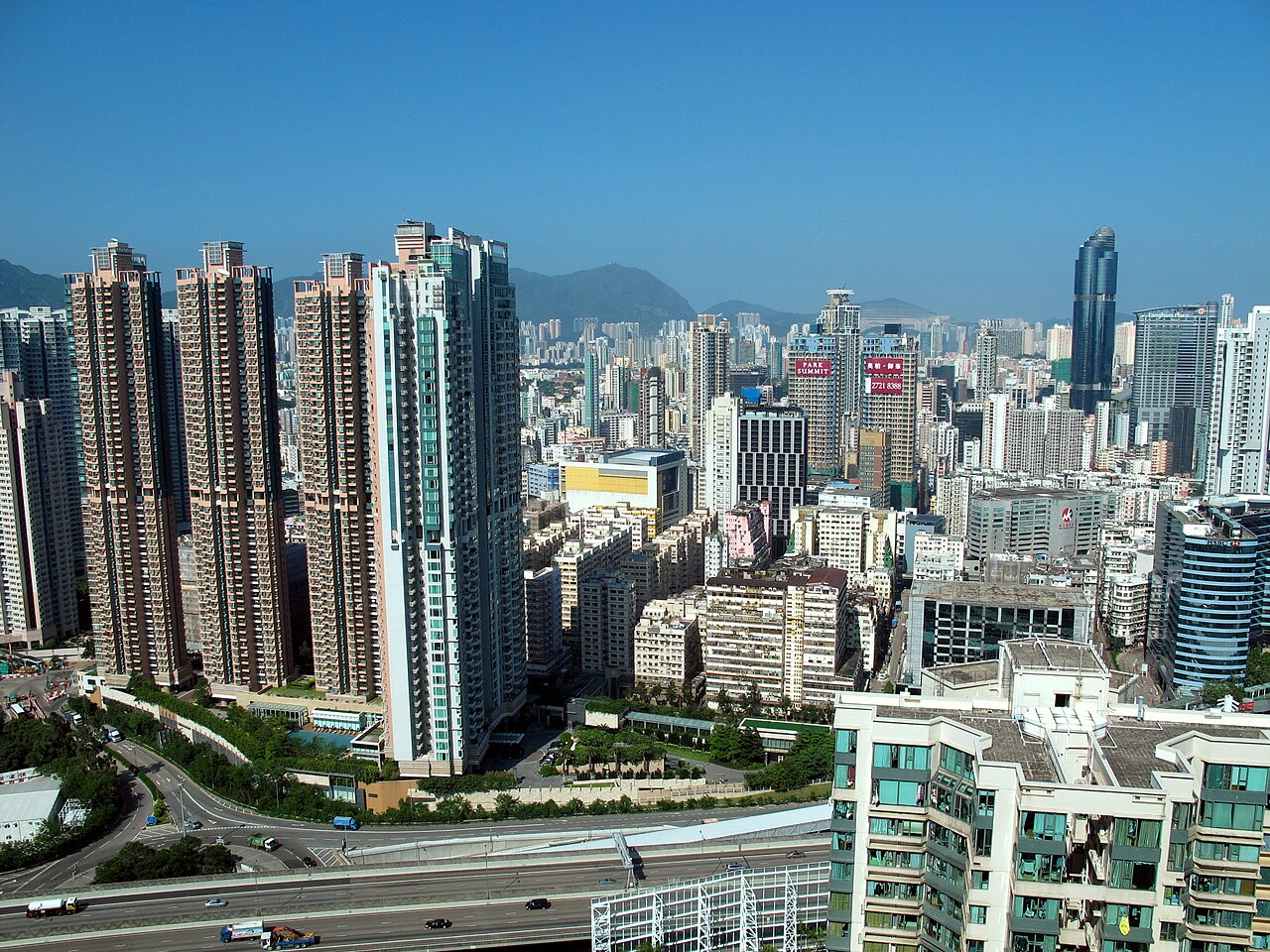 大角咀 2012 年航拍