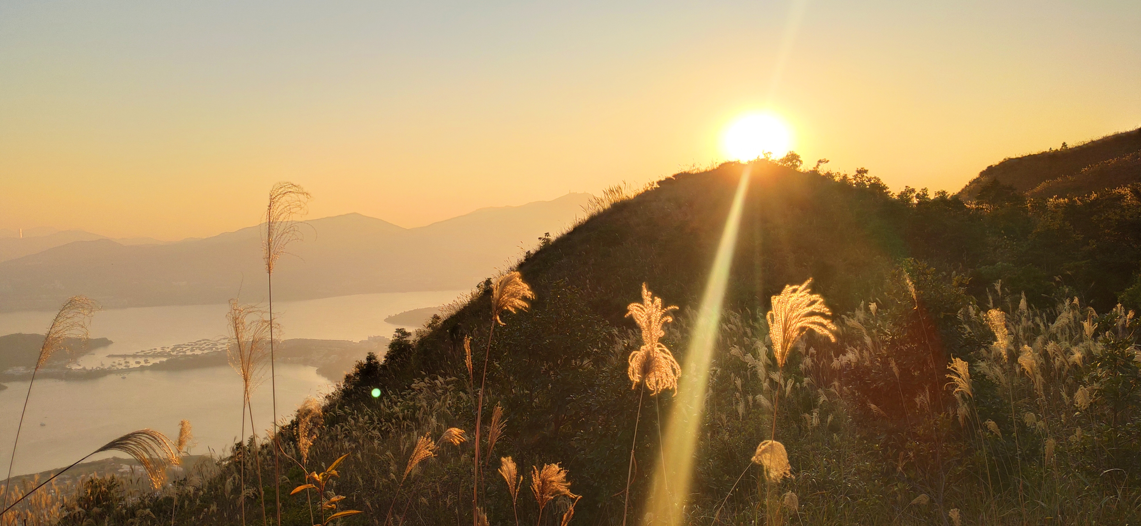 八仙嶺日落山脊